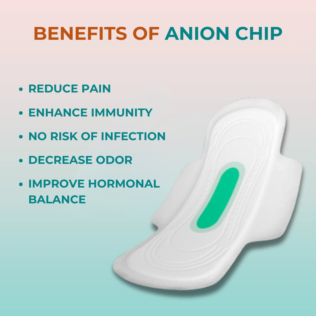 Ultra-Thin Tri-Fold Sanitary Pads With Anion Chip | Size – XL - Image 9