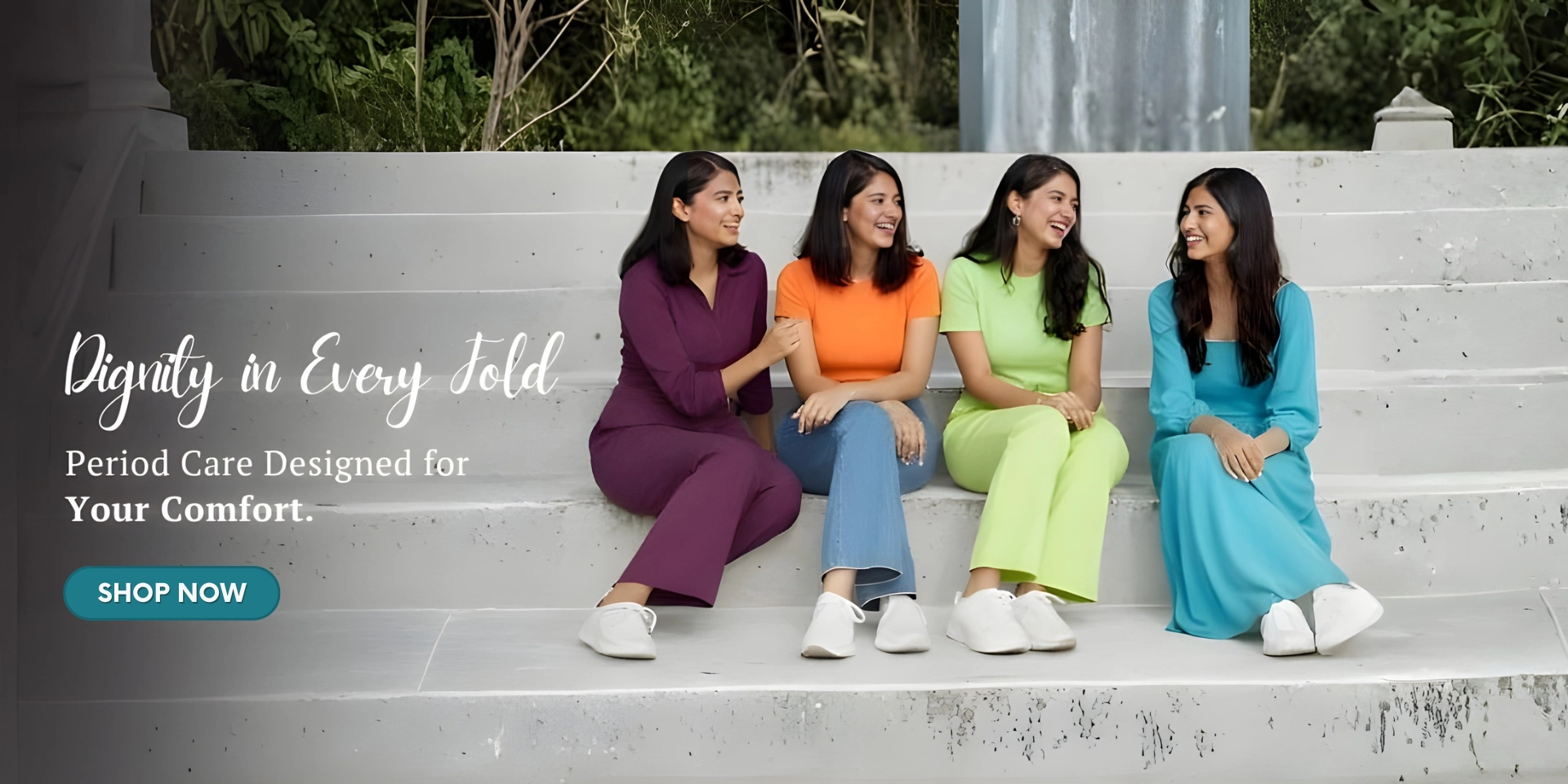 banner dignity in every fold