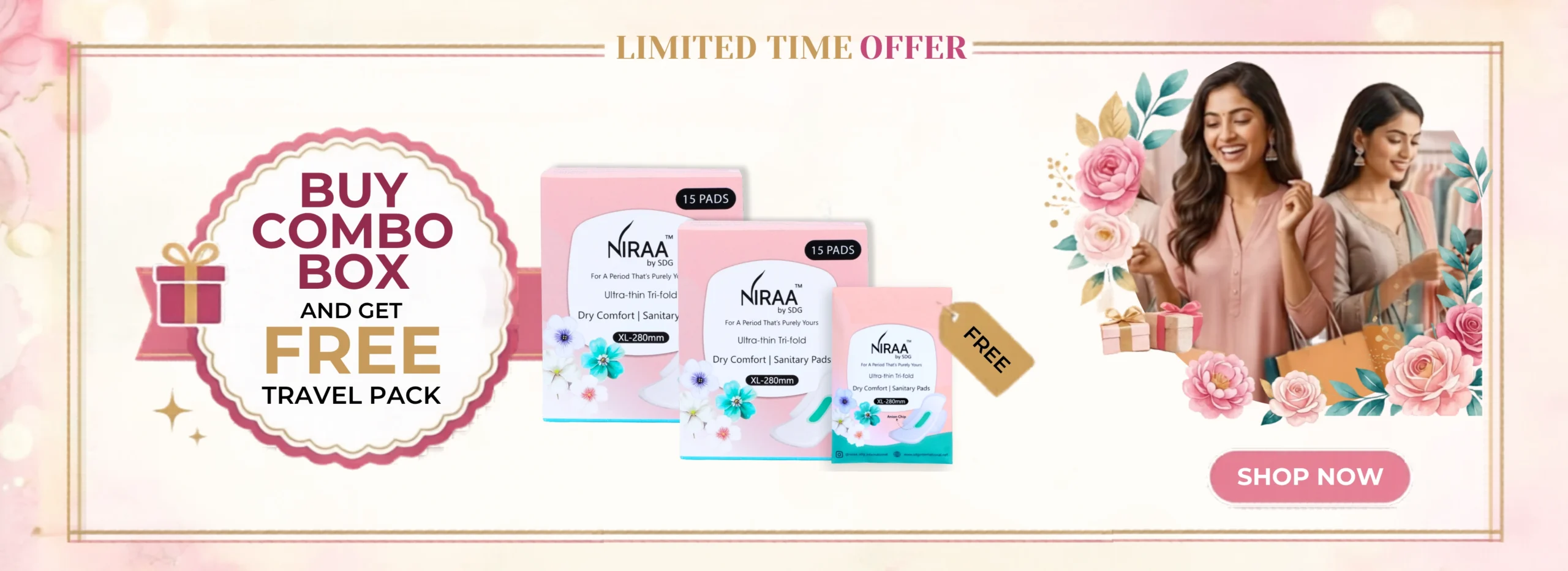 free travel pack offer banner