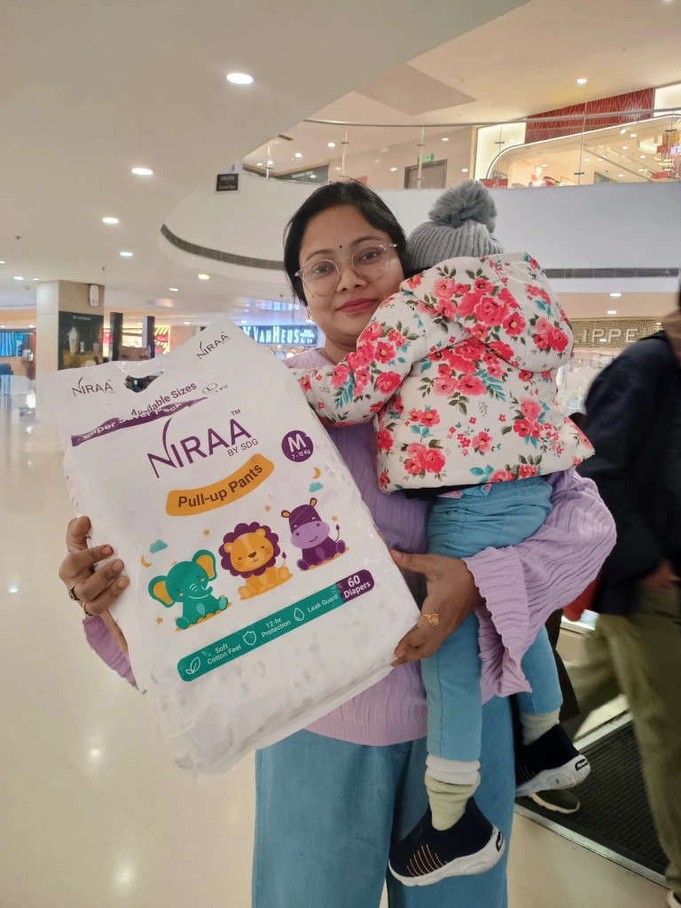 baby diaper niraa launch image