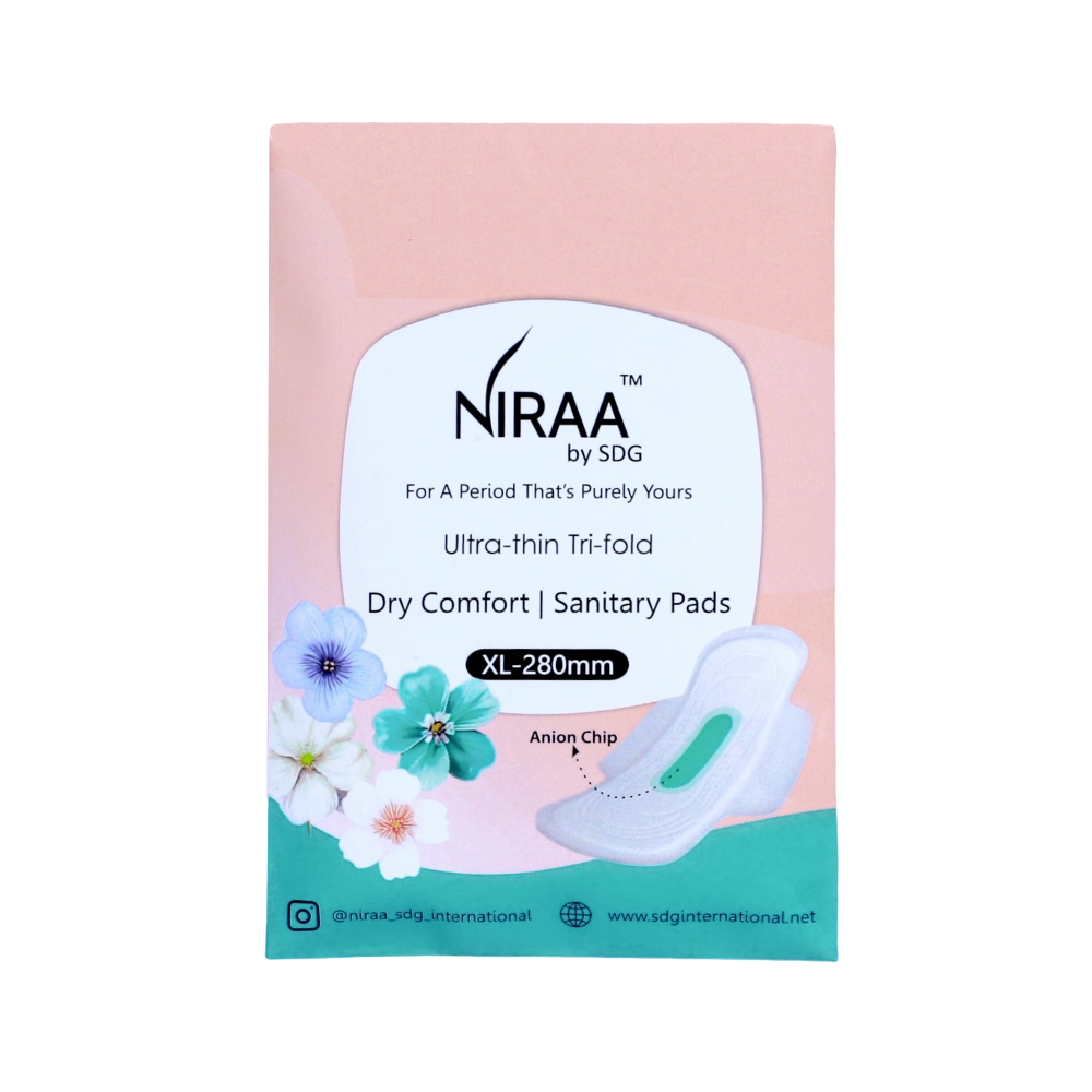 travel pouch ultra thin pads with anion chip xl